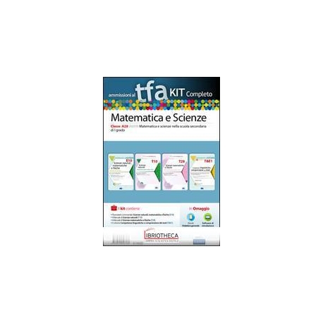 TFA. MATEMATICA E SCIENZE CLASSE A28 (A059) PER PROV