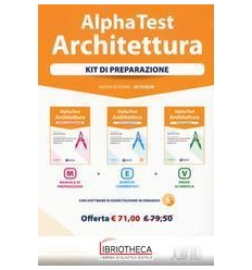 ALPHA TEST ARCHITETTURA. KIT DI PREPARAZIONE