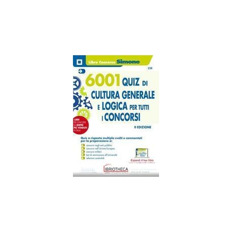 238 6001 QUIZ DI CULTURA GENERALE E LOGI