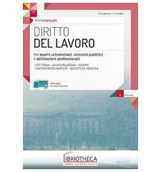 DIRITTO DEL LAVORO. TEORIA E TEST PER LA PREPARAZION