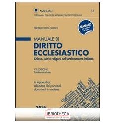 MANUALE DI DIRITTO ECCLESIASTICO