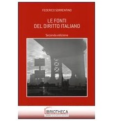 SORRENTINO FONTI DIRITTO ITALIANO 2ED.