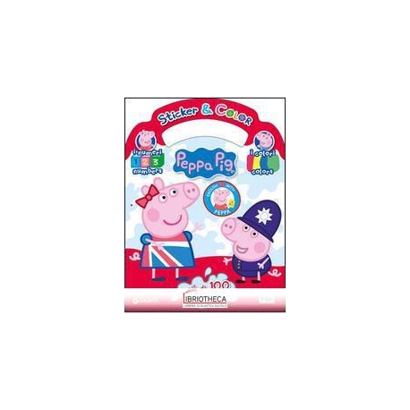 STICKER & COLOR IMPARA L'INGLESE CON PEPPA PIG - I N