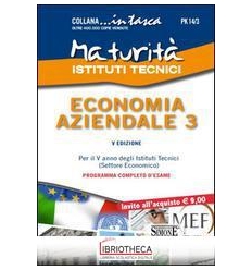 PK14/3 MATURITÃ  ISTITUTI TECNICI - ECON