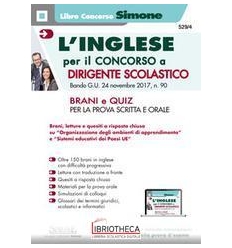 529/4 L'INGLESE PER IL CONCORSO PER DIR