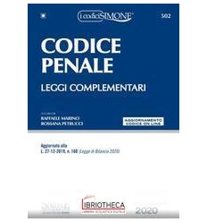 502 CODICE PENALE E LEGGI COMPLEMENTARI