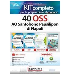 KIT CONCORSO 40 OSS PRESSO L'AO SANTOBONO PAUSILIPON