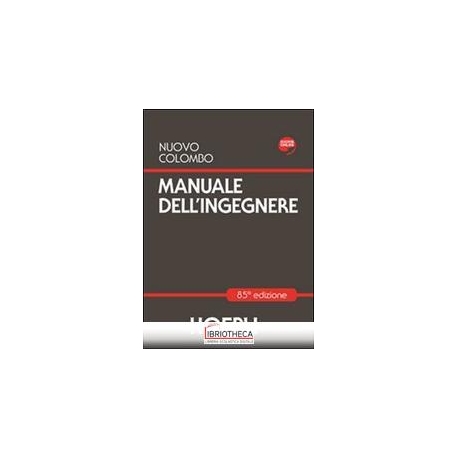 MANUALE INGEGNERE N.E.