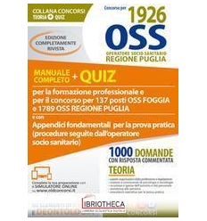 1926 OSS MANUALE + QUIZ