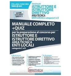 CONCORSO PER ISTRUTTORE E ISTRUTTORE DIRETTIVO AREA