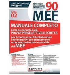 CONCORSO PER 90 COLLABORATORI AMMINISTRATIVI CON ORI