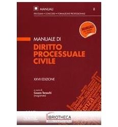 MANUALE DIRITTO PROCESSUALE CIV