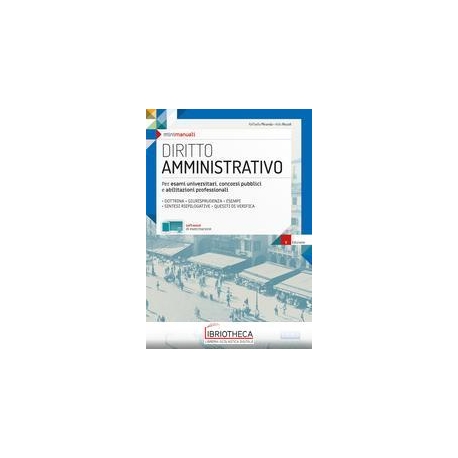 DIRITTO AMMINISTRATIVO MINI MANUALE 5ED