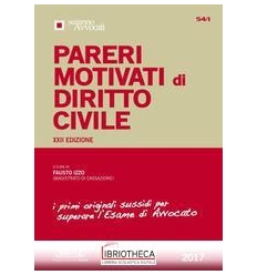 PARERI MOTIVATI DIRITTO CIVILE 12 ED.17