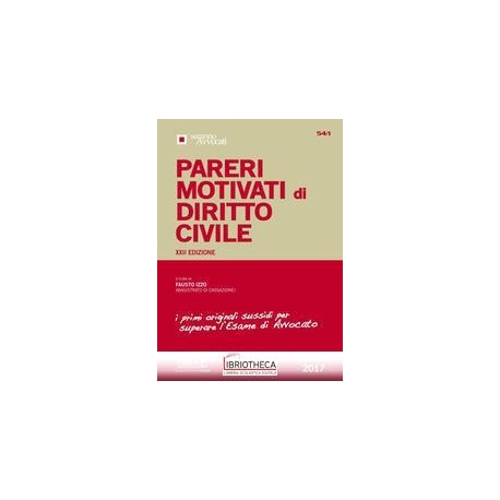 PARERI MOTIVATI DIRITTO CIVILE 12 ED.17