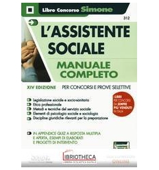 312 L'ASSISTENTE SOCIALE-MANUALE COMPLET