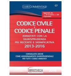 CODICE CIVILE CODICE PENALE 2013-2016