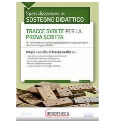 SOSTEGNO DIDATTICO TRACCE SVOL