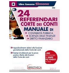 340 24 REFERENDARI CORTE DEI CONTI