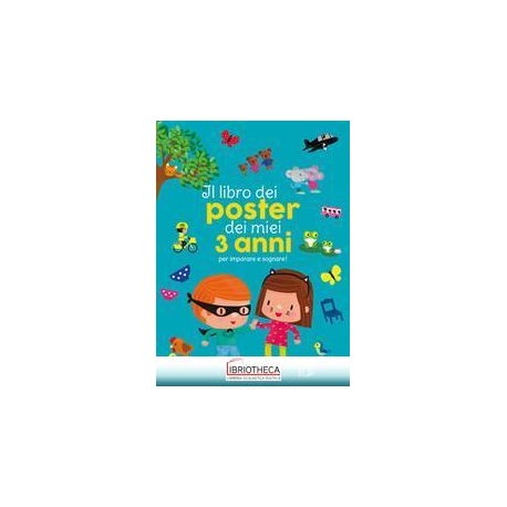 LIBRO DEI POSTER DEI MIEI 3 ANNI PER IMP