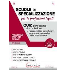 63 SCUOLE DI SPECIALIZZAZIONE PER L