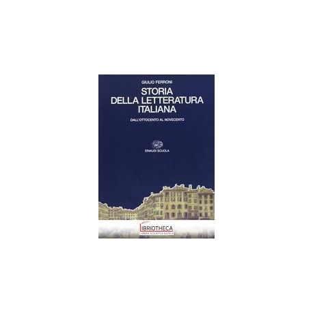 STORIA DELLA LETTERATURA ITALIANA 3