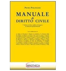 MANUALE DI DIRITTO CIVILE