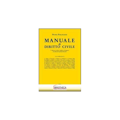 MANUALE DI DIRITTO CIVILE