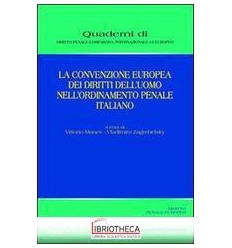 La convenzione europea dei diritti dell'