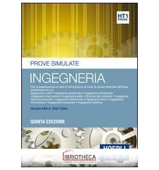 INGEGNERIA PROVE SIMULATE 5' EDIZIONE