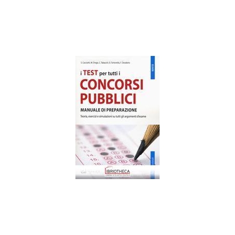 TEST PER TUTTI I CONCORSI PUBBLICI