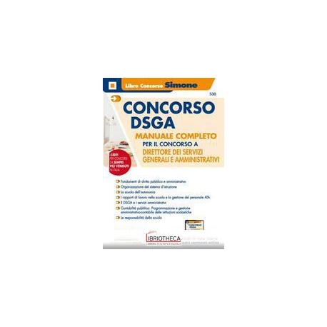 Concorso DSGA