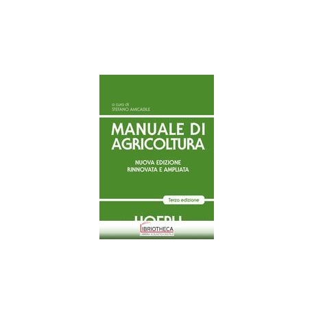 MANUALE AGRICOLTURA N.E.