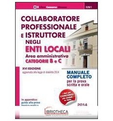 COLLABORATORE PROFESSIONALE E ISTRUTTORE