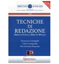 TECNICHE DI REDAZIONE - DIRITTO CIVILE E DIRITTO PEN