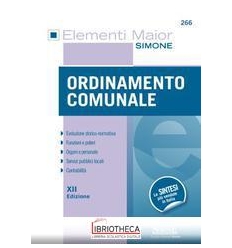 266 ELEMENTI MAIOR DI ORDINAMENTO COMUNA