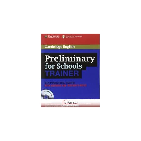 PRELIMINARY FOR SCHOOLS TRAINER