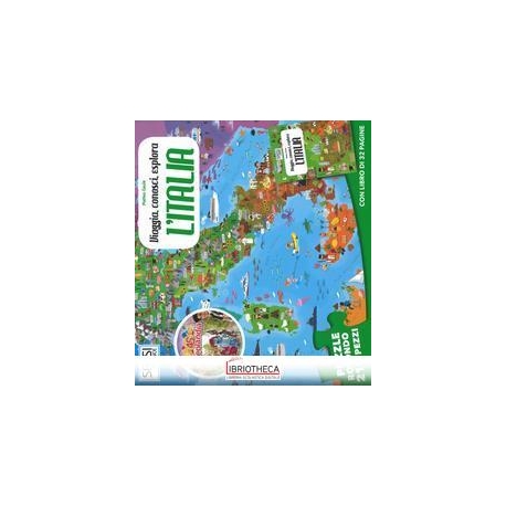 L'ITALIA. VIAGGIA, CONOSCI, ESPLORA. LIBRO PUZZLE