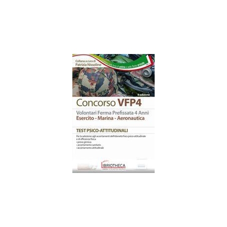 CONCORSO VFP4 VOLON.FER.PRE.4ANNI E.M.A.