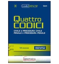 QUATTRO CODICI EDITIO MINOR