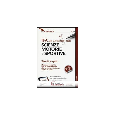 TFA - A48 - A49 - SCIENZE MOTORIE SPORTIVE (IC14)