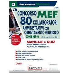 348/2 CONCORSO MEF-80 COLLABORATORI AMM