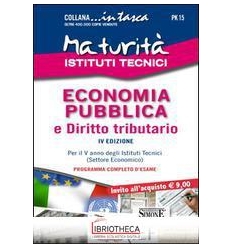 PK15 ECONOMIA PUBBLICA E DIRITTO TRIBUTA