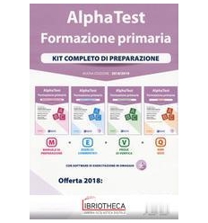 ALPHA TEST FORMAZIONE PRIMARIA. KIT COMPLETO