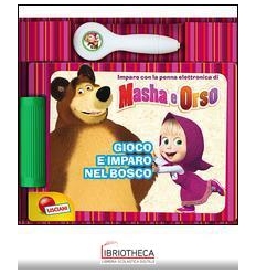 MASHA E ORSO LIBRO PENNA QUIZ NEL BOSCO