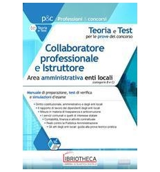 COLLABORATORE PROFESSIONALE E ISTRUTTORE AREA. AREA