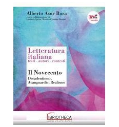 LETTERATURA ITALIANA TESTI AUTORI CONTESTI 6