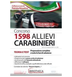 CONCORSO 1598 ALLIEVI CARABINIERI