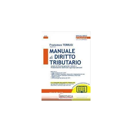 MANUALE DI DIRITTO TRIBUTARIO