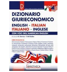 589/1 DIZIONARIO GIURIECONOMICO - ENGLIS